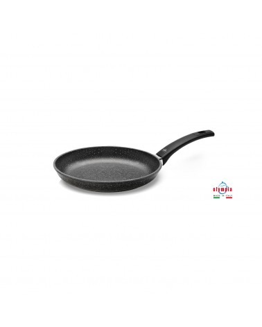 Poêle antiadhésive Hard Rock - Aluminium moulé sous pression pour une cuisson uniforme -
