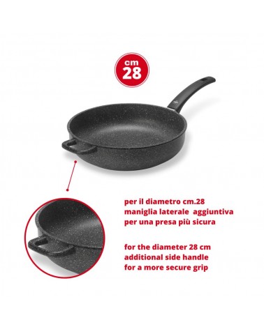 High Non-Stick Die-Cast Aluminum Frying Pan - Professional - Olympia -