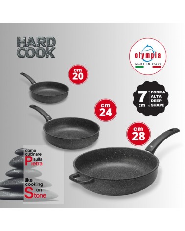 High Non-Stick Die-Cast Aluminum Frying Pan - Professional - Olympia -