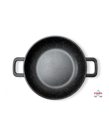 Cocotte professionnelle antiadhésive en aluminium moulé sous pression - Olympia -