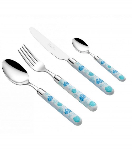 Naif Rose - Set 24pcs Colored Cutlery Rivadossi -