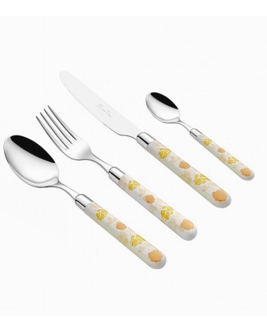 Naif Rose - Set 24pcs Colored Cutlery Rivadossi -