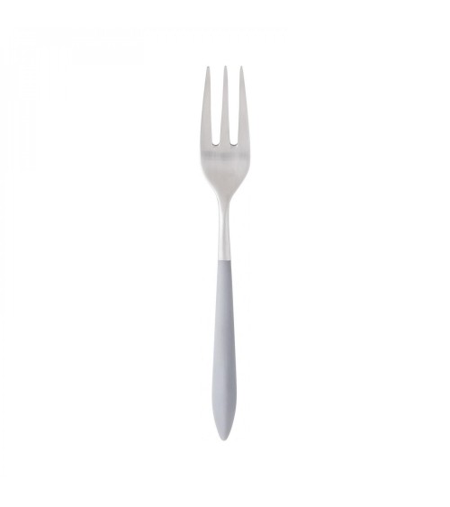 Casa Bugatti Ares: Fourchette à Dessert - Couverts Design Moderne - gris