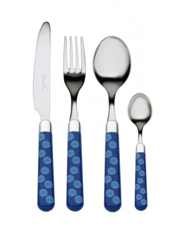 Naif Pop - Rivadossi Sandro Besteck - Set 24-teilig - blau