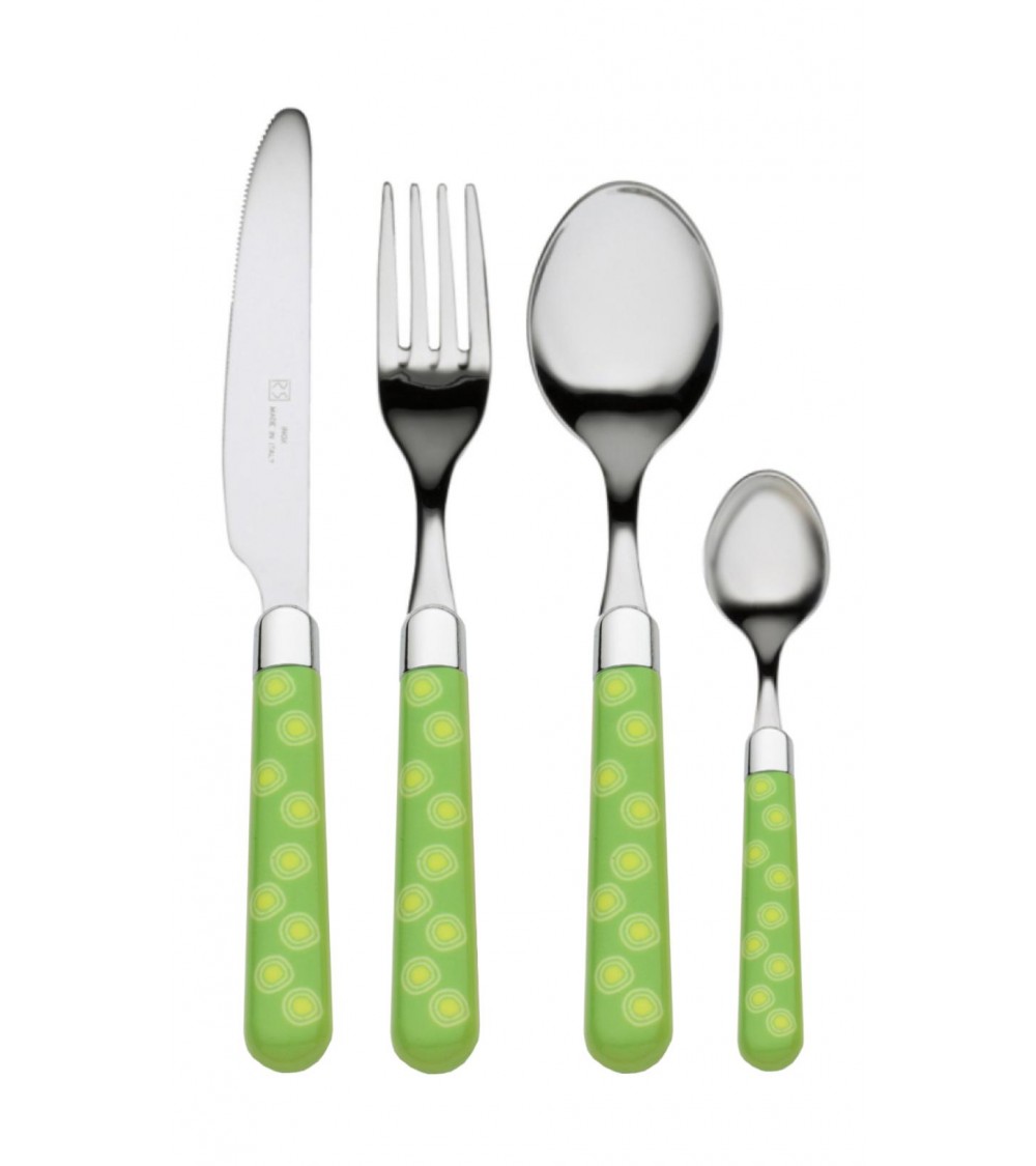 Naif Pop - Posate Rivadossi Sandro - Set 24pz - verde