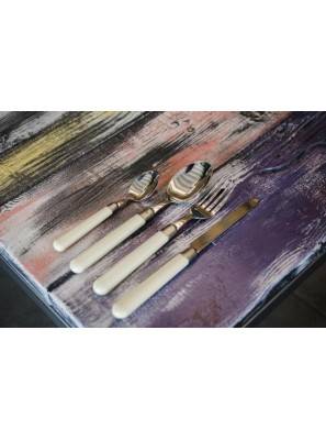 Osteria Set 4pz Posto Tavola - Posate Colorate Rivadossi Sandro - 