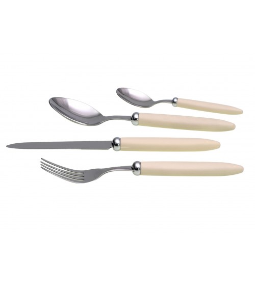 Lucy Modernes farbiges Besteck - Rivadossi Sandro - Set 24-teilig -