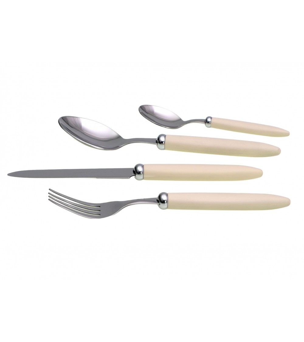 Lucy Modernes farbiges Besteck - Rivadossi Sandro - Set 24-teilig -