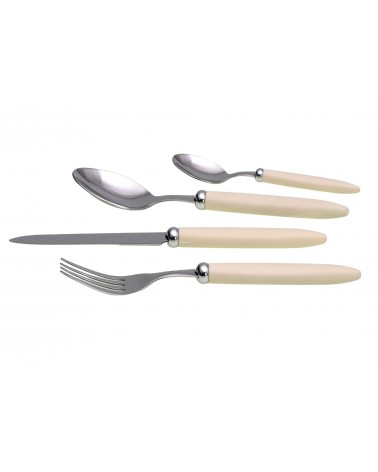 Lucy Modern Colored Cutlery - Rivadossi Sandro - Set 24 Pieces -