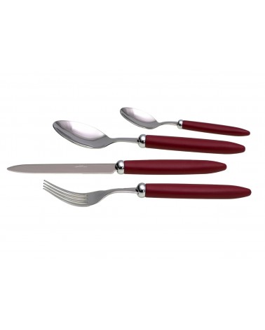 Lucy Modernes farbiges Besteck - Rivadossi Sandro - Set 24-teilig -