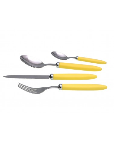 Lucy Modernes farbiges Besteck - Rivadossi Sandro - Set 24-teilig -