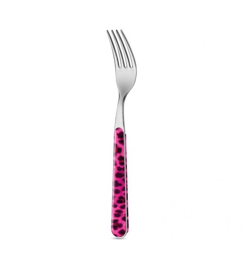 Neva Creative Cutlery – Tafelgabel mit Leopardenmuster und Animalier-Motiv –