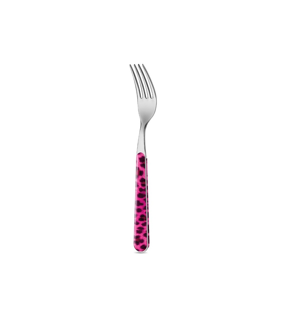 Neva Creative Cutlery – Tafelgabel mit Leopardenmuster und Animalier-Motiv –