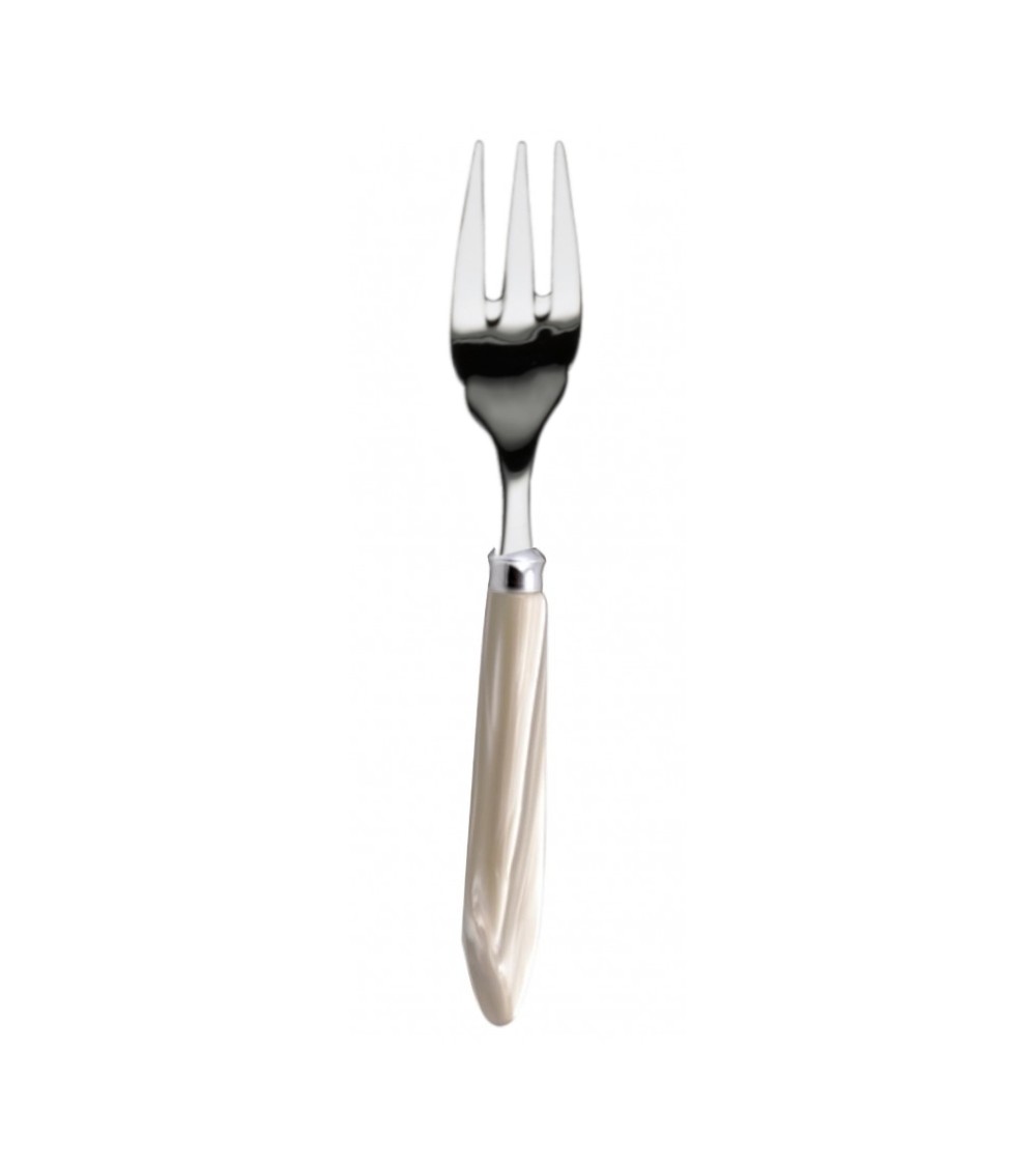 Forchetta da Pesce - Agata - Posate Madreperla Moderne - Rivadossi Sandro - colore manico avorio