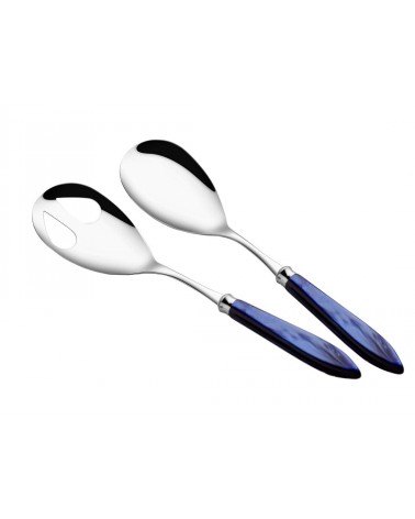 Couverts à Salade 2pcs - Agata - Couverts Modernes en Nacre Rivadossi Sandro -