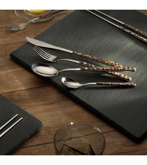 Neva Creative Besteckset 42-teilig für 6 Personen - ASIA ANIMALIER - LEOPARD