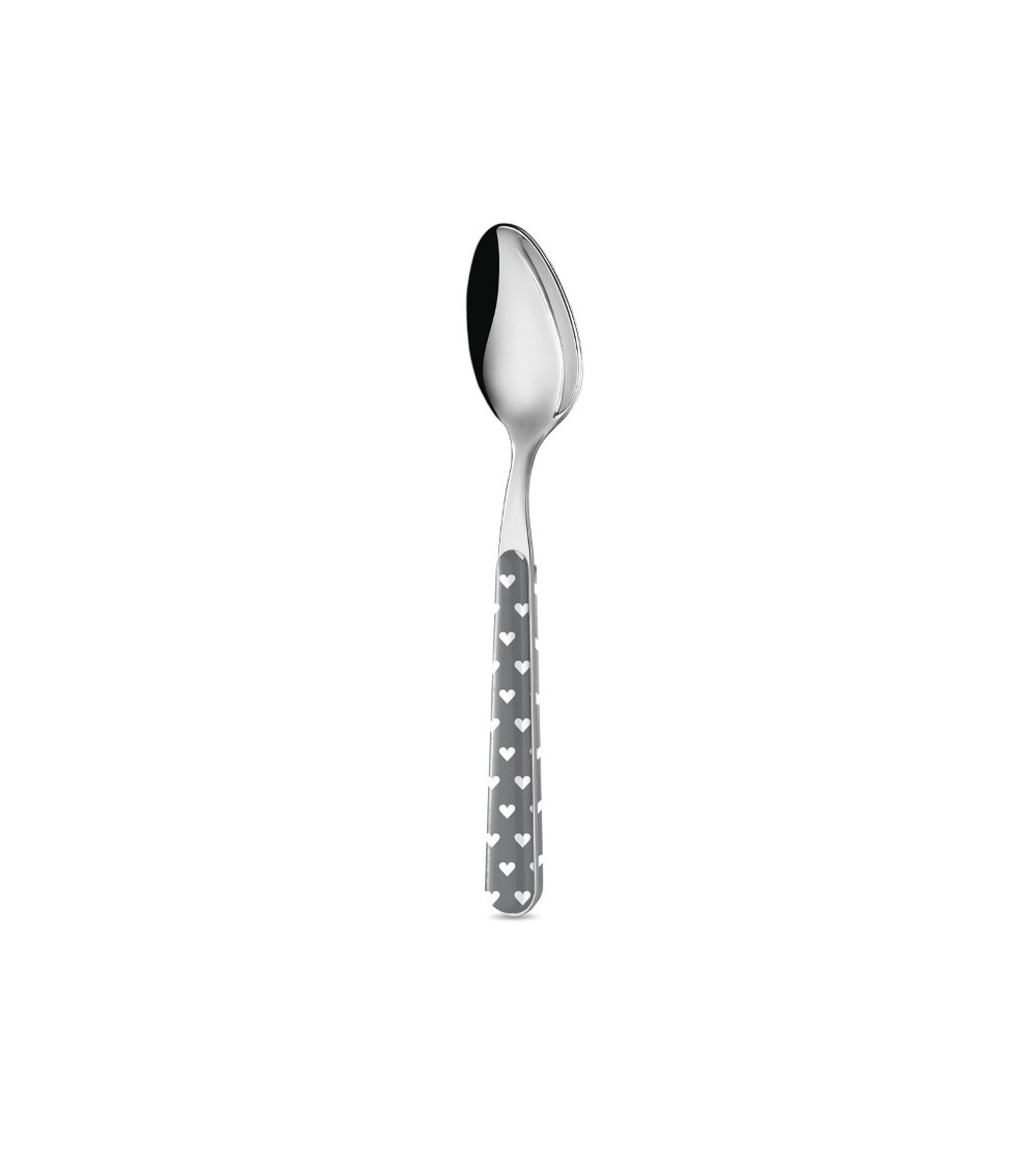 Fruit Spoon Heart Decor - Neva Posateria Creativa - grey