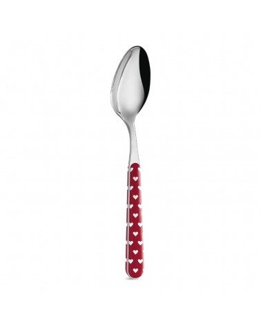 Neva Posateria Creativa - Hearts - Table Spoon - red