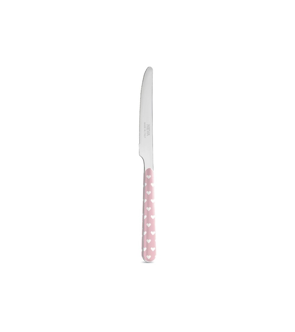 Couteau de table Coeurs - Neva Posateria Creativa -
