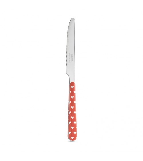 Hearts Table Knife - Neva Posateria Creativa -