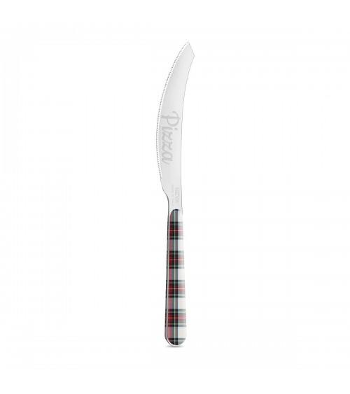 Coltello Pizza - Posate Christmas Tartan - Neva Posateria Creativa - 