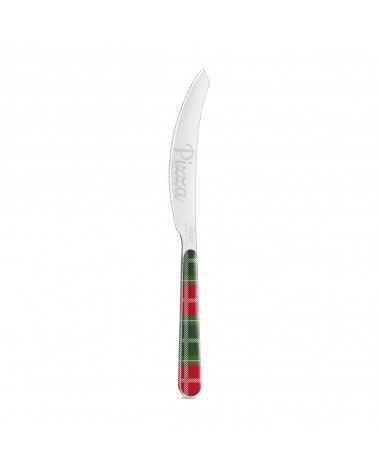 Coltello Pizza - Posate Christmas Tartan - Neva Posateria Creativa - 