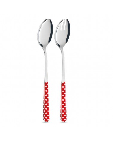 Set 2 Pezzi da Insalata - Posate Pois - Neva Posateria Creativa - 