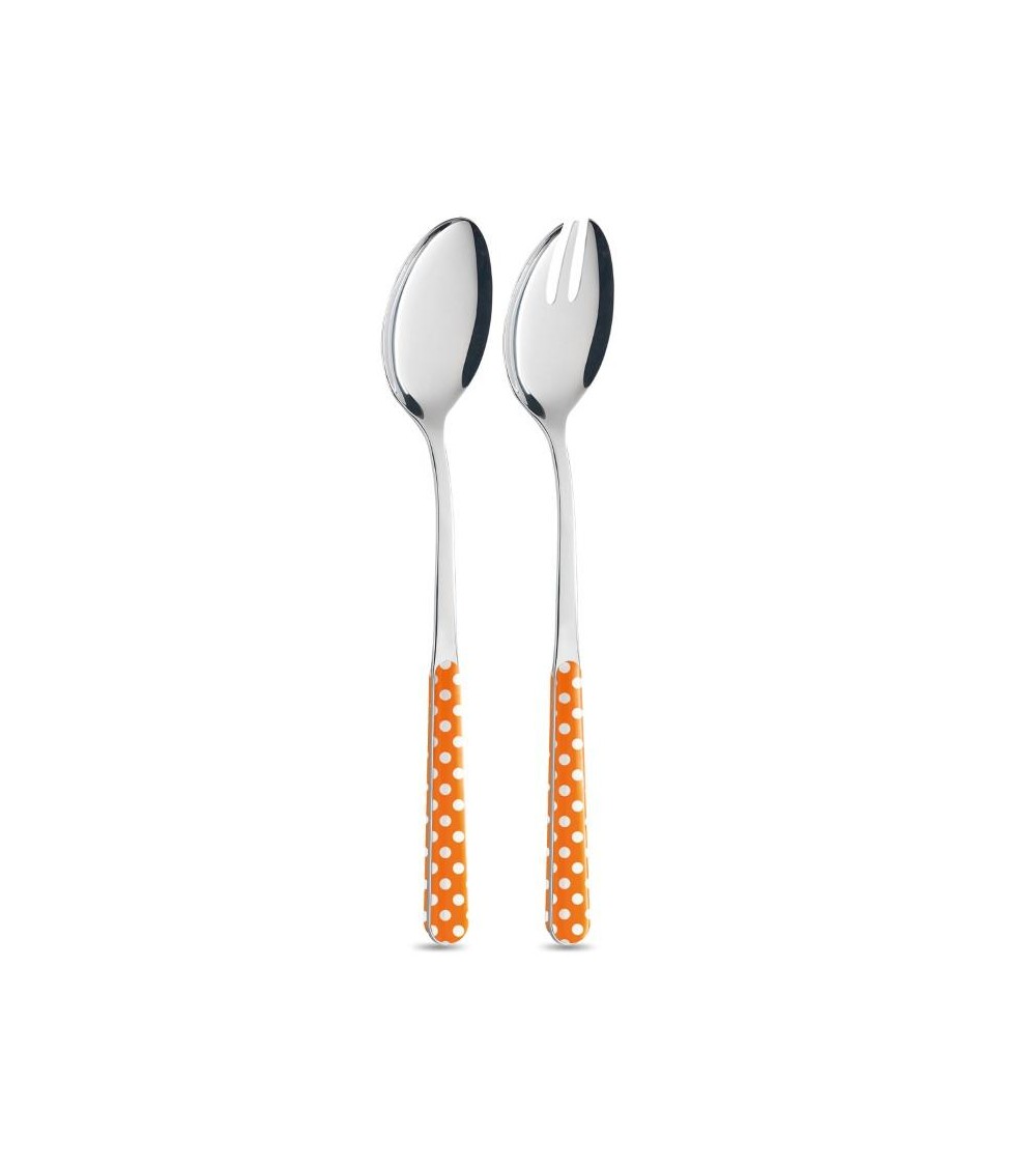 Coffret de 2 Pièces à Salade - Couverts Pois - Neva Posateria Creativa -