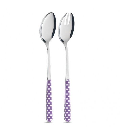 Coffret de 2 Pièces à Salade - Couverts Pois - Neva Posateria Creativa -