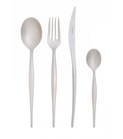 Posate Acciaio Inox Moderne - Natura Sabbiato - Casa Bugatti -