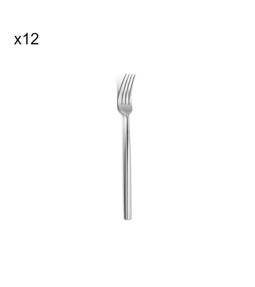 Posate Acciaio Inox 18/10Lucido - Kyoto Stile Giapponese - Eme Posaterie - forchetta frutta