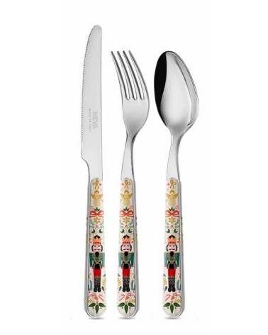 Weihnachtsbesteck: Nussknacker - Neva Posateria Creativa -