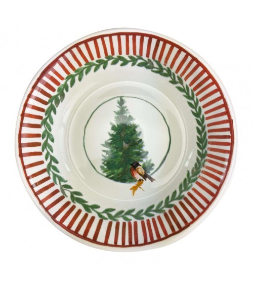Christmas Plate Service - Arcucci Trade - Made in Italy -