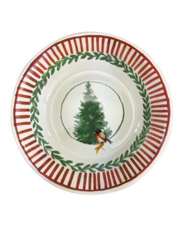Christmas Plate Service - Arcucci Trade - Made in Italy -