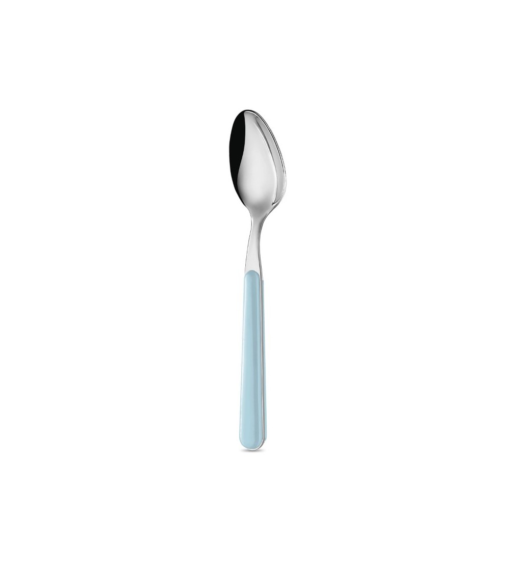 Posate Colorate Bistrot - Tinta Unita Azzurro Polveroso - Neva Posateria Creativa - 