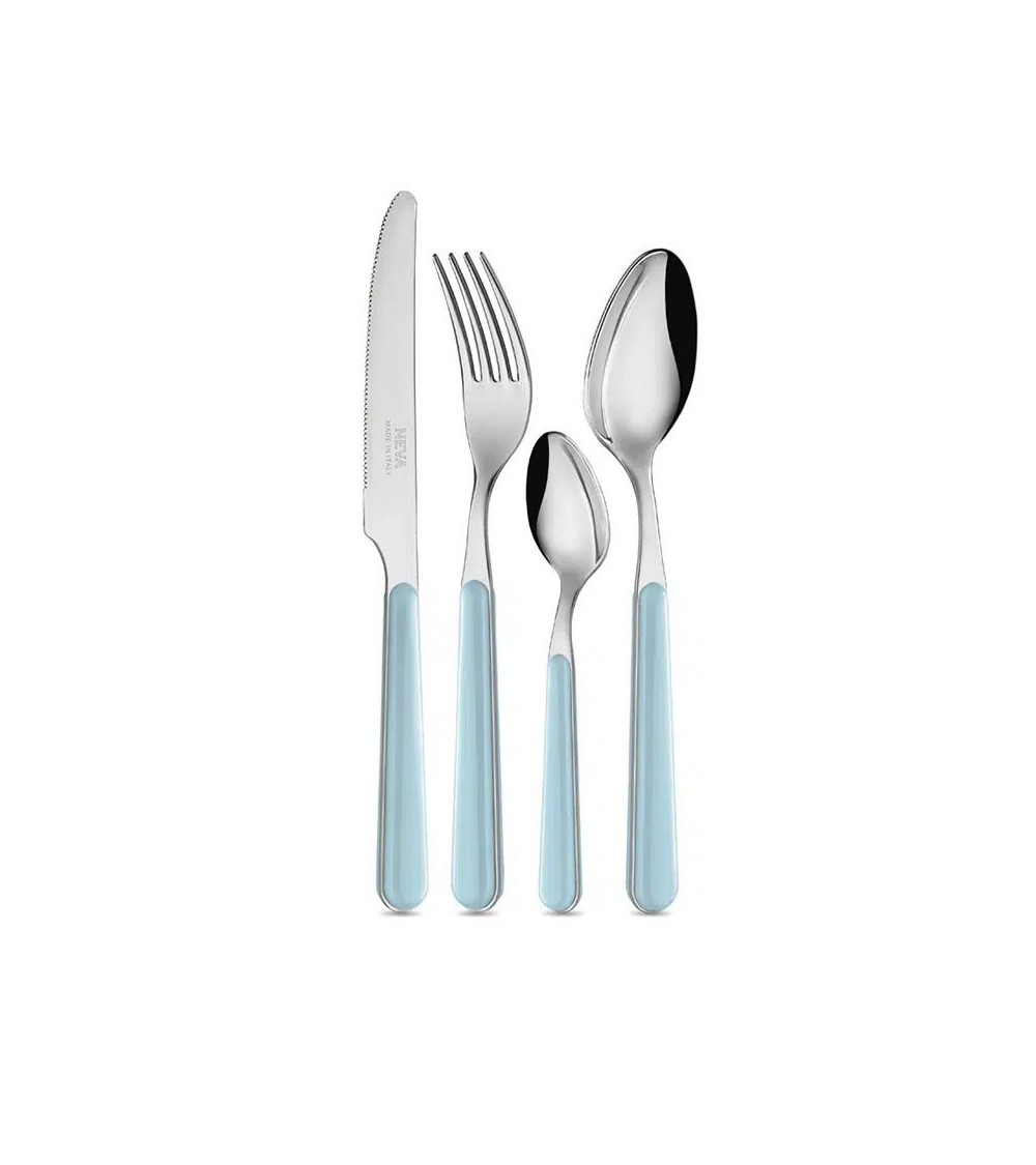 Bistrot Colored Cutlery - Plain Dusty Blue - Neva Posateria Creativa -