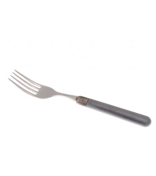 Fourchette de table Ginger - Couverts colorés Rivadossi Sandro - gris foncé