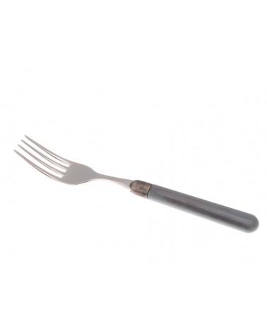 Ginger Table Fork - Rivadossi Sandro Colored Cutlery - dark grey