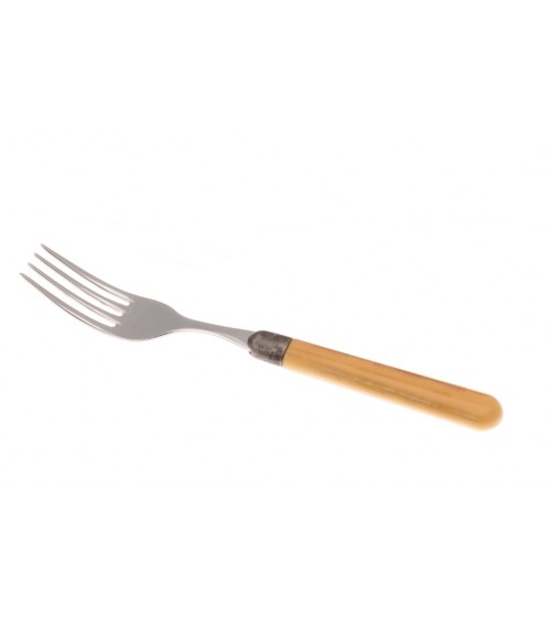 Ginger Table Fork - Rivadossi Sandro Colored Cutlery - ochre