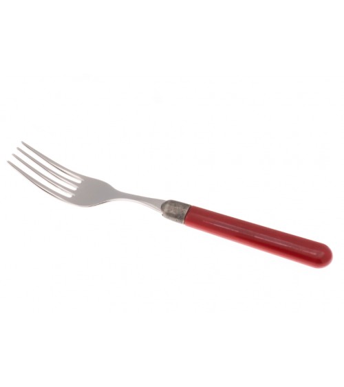 Forchetta Tavola Zenzero - Posate Colorate Rivadossi Sandro - rosso