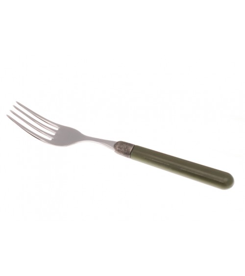 Ginger Table Fork - Rivadossi Sandro Colored Cutlery - Basil Green