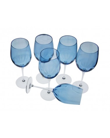 Royal Family - Set 6 Calici Vino in Vetro - 