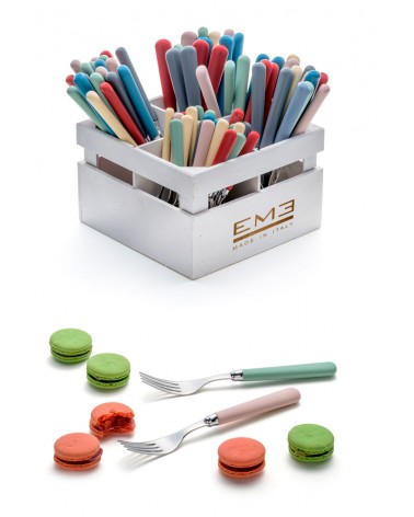 Eme Posaterie - Set 24 Pezzi Posate Macaron - 