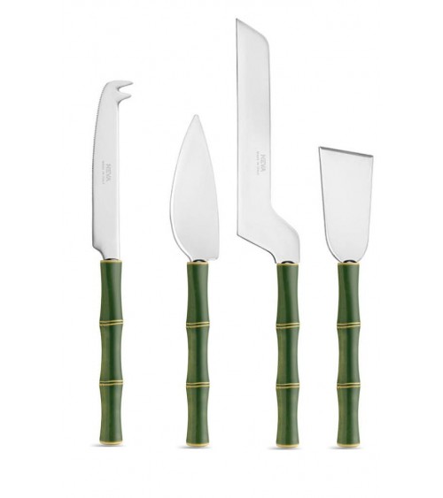 Set of 4 pcs Formage knives - Neva Creative cutlery - Green