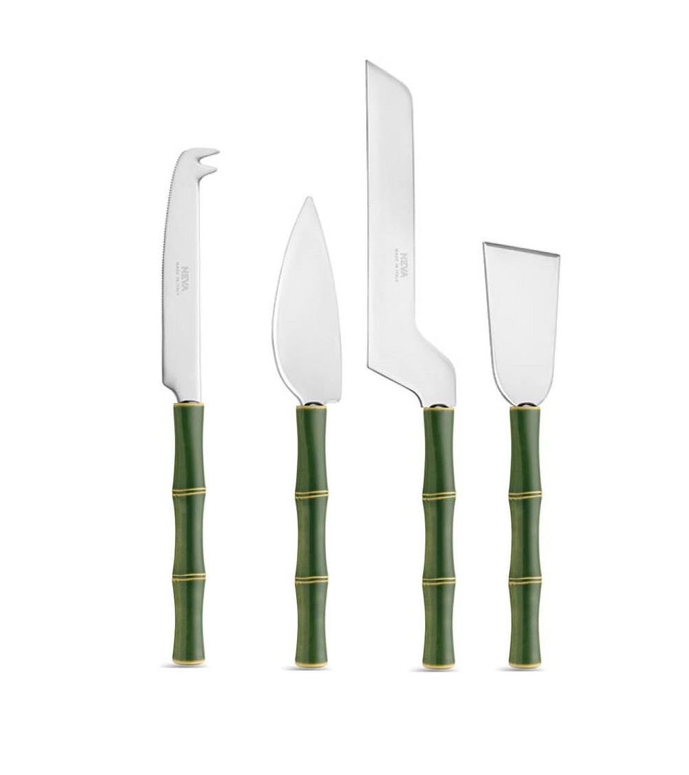 Set von 4 PCs Bildungsmesser - Neva Creative Besteck - Grün