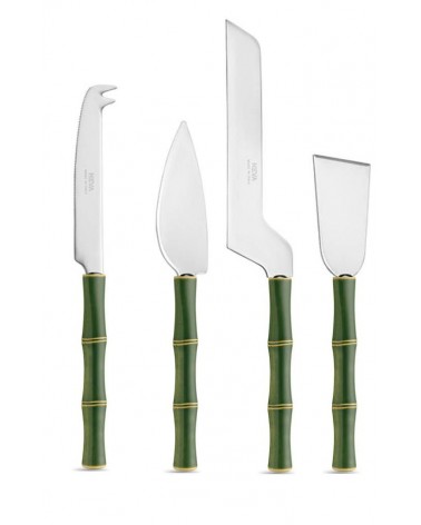 Set von 4 PCs Bildungsmesser - Neva Creative Besteck - Grün