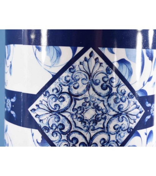 Blue Majolica Keramikfutterglas -