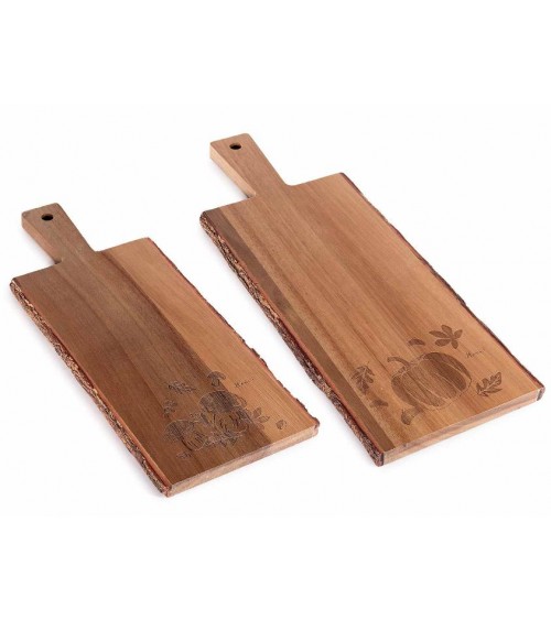 Set 2 "Mutter" Schneidebrett in Acacia Wood mit Cortex - Design 14Zero3 -