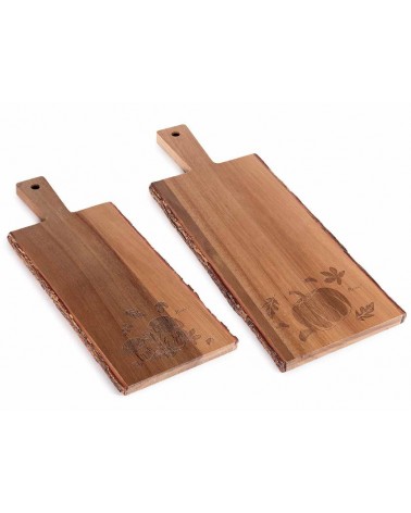 Set 2 "Mutter" Schneidebrett in Acacia Wood mit Cortex - Design 14Zero3 -