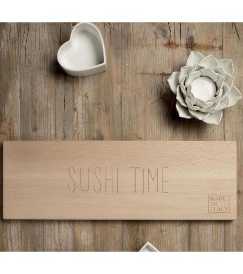Tagliere in Faggio "Sushi Time" – Eleganza Naturale per la Tua Tavola - 